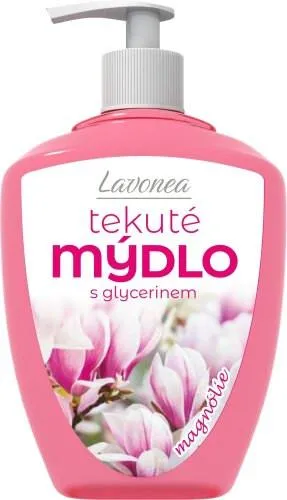 Mydlo tekuté Lavonea ružové magnólie 500ml