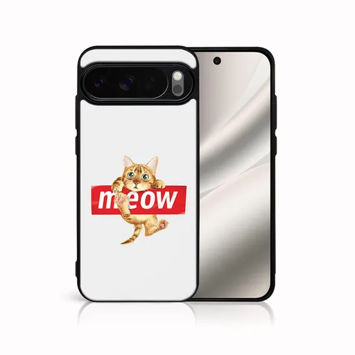 MY ART Ochranný kryt pre Google Pixel 10 / Pixel 10 Pro MEOW (183)