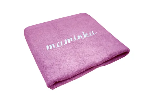 Uterák s bordúrou s výšivkou