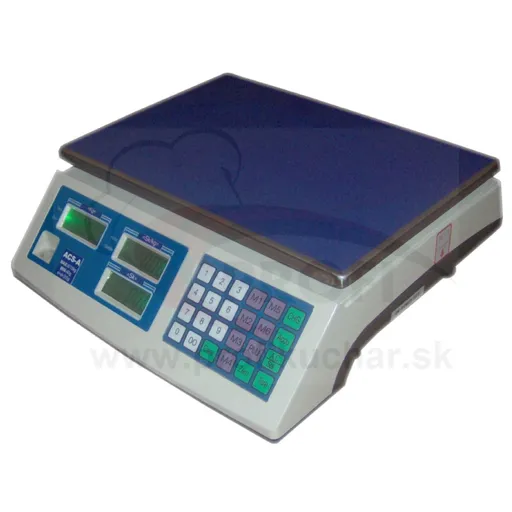 Stolová váha do 15 kg bez stĺpiku, ciachovaná