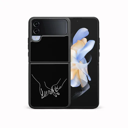 MY ART Ochranný kryt pre Samsung Galaxy Z Flip4 5G HANDS (X51)