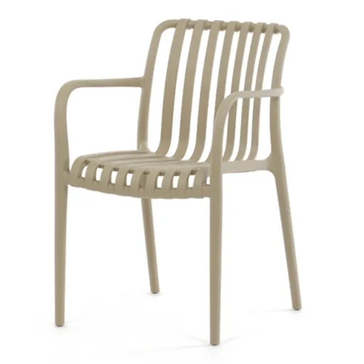 Jedálenská stolička Autronic 55x80 cm hnedá plast CT-X7029 CAP