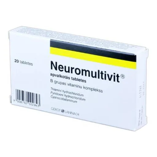 NEUROMULTIVIT filmom obalené tablety 20 kusov