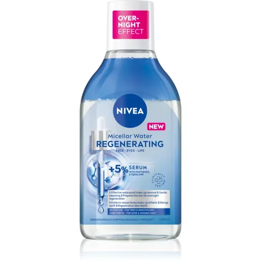 NIVEA Micellar Regenerating čistiaca micelárna voda s regeneračným účinkom 400 ml