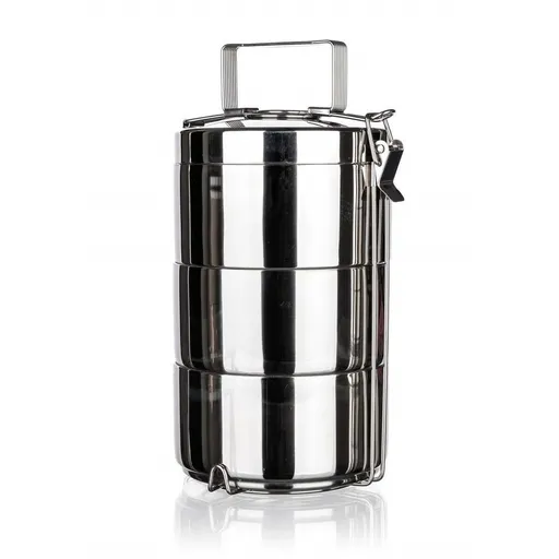 Obedár nehrdzavejúci dvojstenný AKCENT, 3 diely