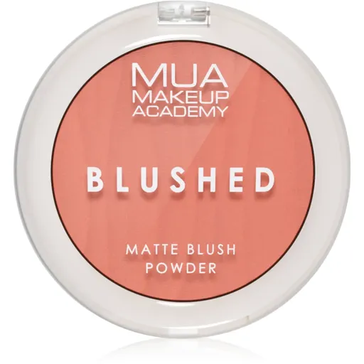 MUA Makeup Academy Blushed Powder Blusher púdrová lícenka odtieň Misty Rose 5 g