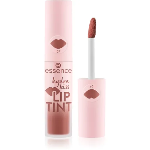 essence Hydra Kiss LIP TINT farba na pery odtieň 07 Hazelnut Haze 4 ml