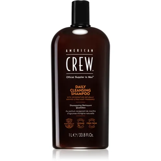 American Crew Daily Cleansing Shampoo čistiaci šampón pre mužov 1000 ml