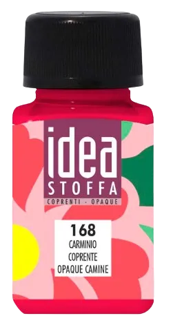 MAIMERI IDEA STOFFA - Farby na textil 168 - opaque carmine, 60 ml