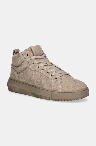 Semišové tenisky Calvin Klein Jeans CHUNKY CUPSOLE HIGH SUEDE