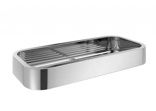 GEDY 3218 Smart polica do sprchy, 24,1 x 3 x 11,1 cm, strieborná