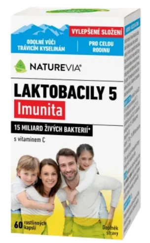 Swiss Laktobacily "5" 66 kapsúl