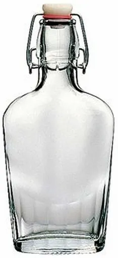 MAKRO - Fľaša s patentom 250ml, 3x21x9cm, sklo