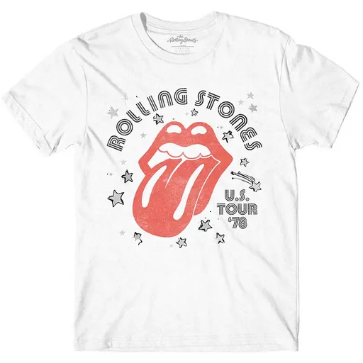 The Rolling Stones tričko Aero Tongue Biela XL