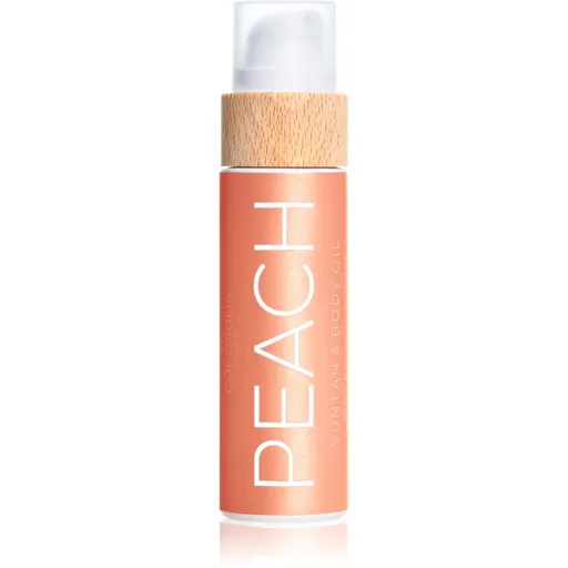 COCOSOLIS PEACH ošetrujúci a opaľovací olej s vôňou Peach 100 ml