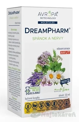 Avropa DreamPharm bylinné kvapky 50 ml