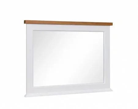 ArtAdrk Zrkadlo GALINEO P05 | biela/dub prírodný