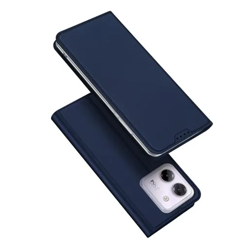 DUX Zaklápacie puzdro pre Xiaomi Poco M7 Pro 5G modré