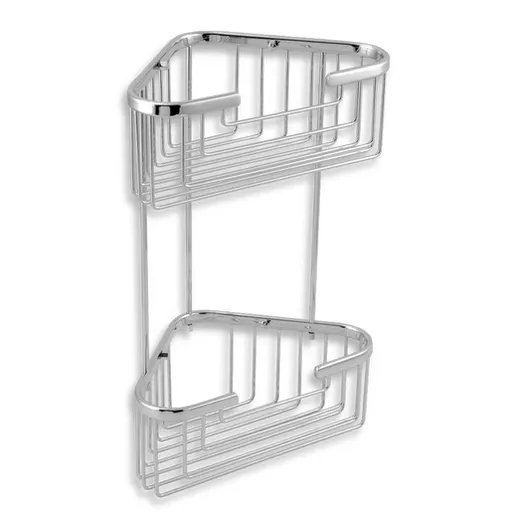 Novaservis Metalia rohová polička chróm 6078.0