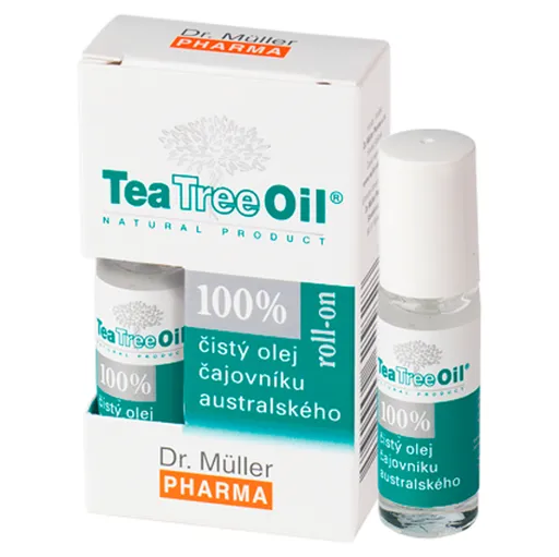 DR. MÜLLER Tea Tree Oil 100% čistý olej roll-on 4 ml
