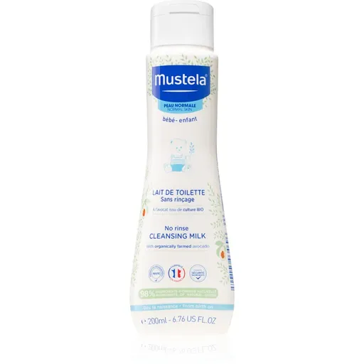 Mustela Bébé čistiace mlieko 200 ml