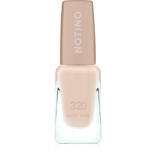 Notino Gel Effect Nail Polish lak na nechty s gélovým efektom 320 Nude pink 10 ml