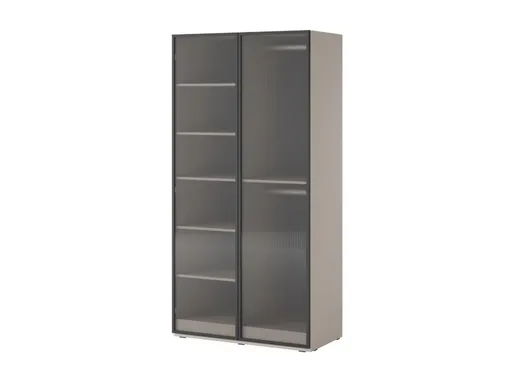 ArtPS Šatníková skriňa FLEXON | cashmere / Flutes