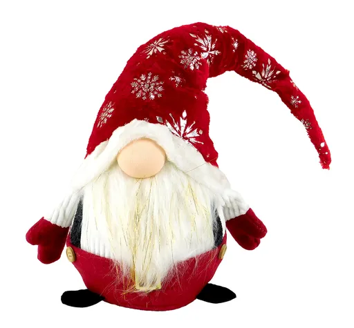 MAKRO - Dekorácia vianočná – škriatok vianočný červený 60cm