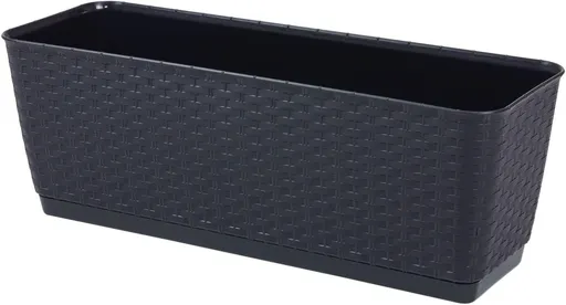 ProsperPlast Kvetináč RATOLLA  P | antracit 49,2 cm