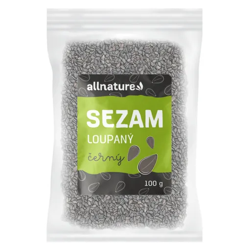 ALLNATURE Sezam čierny 100 g