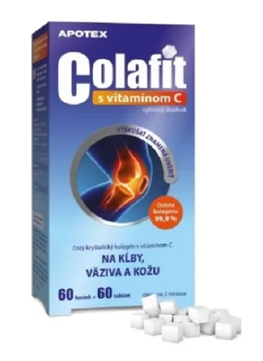 Apotex Colafit s Vitamínom C 60 kostiček + 60 tabliet