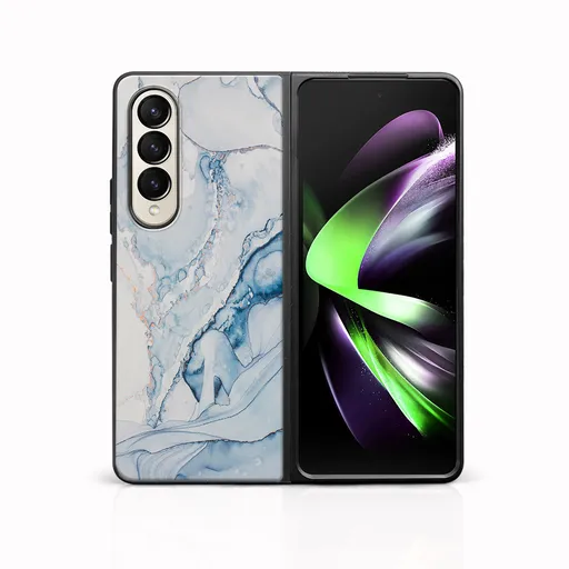 MY ART Ochranný kryt pre Samsung Galaxy Z Fold4 5G LIGHT BLUE (149)