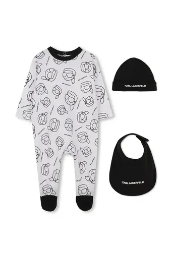 Bavlnené dupačky pre bábätká Karl Lagerfeld