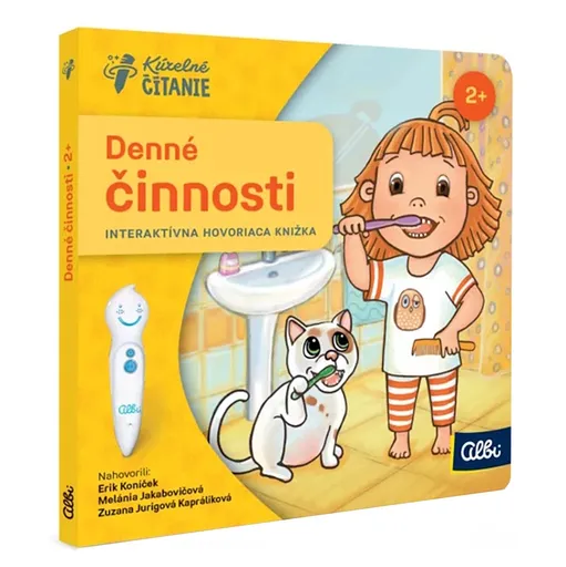 ALBI Kúzelné čítanie minikniha Denné činnosti