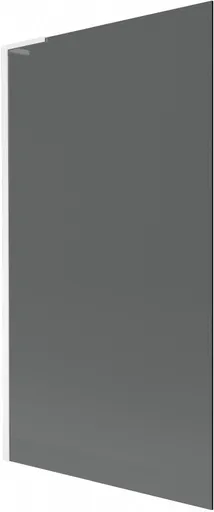 MEXEN/S - Next L vaňová zástena FIX 100 x 150, grafit, biela 895-100-000-03-40-20