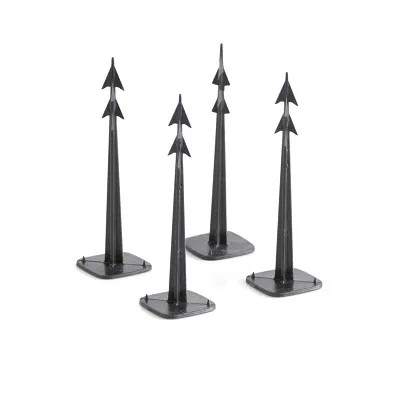 PROSPERPLAST Kolíky upevňovacie HARPOON PEG 120 čierne (bal. 50 ks)