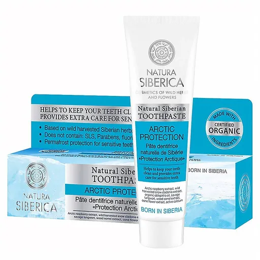 NATURA SIBERICA zubná pasta Artic Protection 100 g