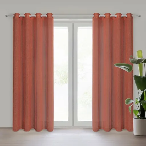 ArtFir Záves ANGELIKA K | tehlová 140 x 250 cm