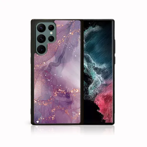 MY ART Ochranný kryt Samsung Galaxy S22 Ultra 5G -PURPLE (148)