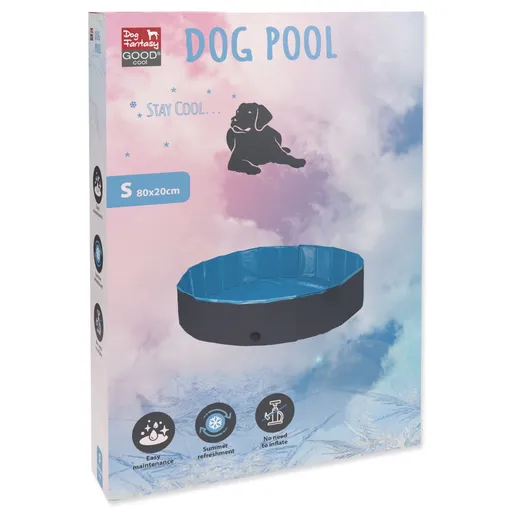 Bazén Dog Fantasy gulatý 80x20cm