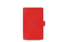 Filofax Saffiano Compact A6 týždenný 2026 červený