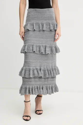 Vlnená sukňa Luisa Spagnoli