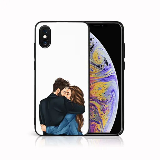 MY ART Ochranný kryt pre Apple iPhone X / XS COUPLE (117)