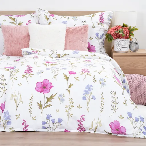 4Home Mušelínové obliečky Wildflower Harmony, 140 x 200 cm, 70 x 90 cm