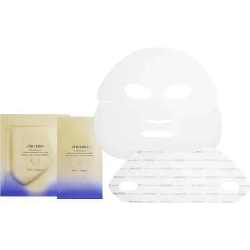 Shiseido Vital Perfection Liftdefine Radiance Face Mask luxusná spevňujúca maska na tvár pre ženy 6x2 ks