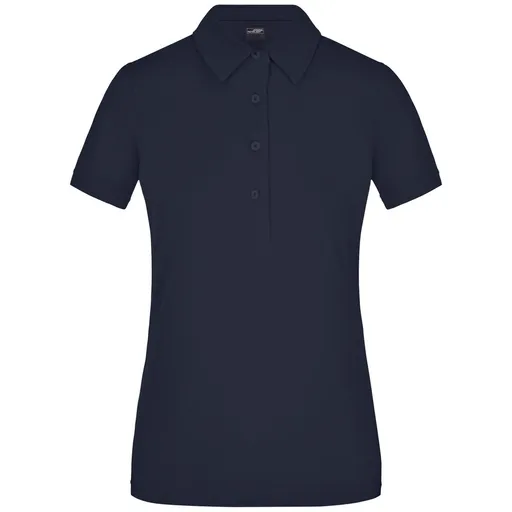 James & Nicholson (Daiber) Elegantná dámska polokošeľa JN969 - Tmavomodrá | 2XL
