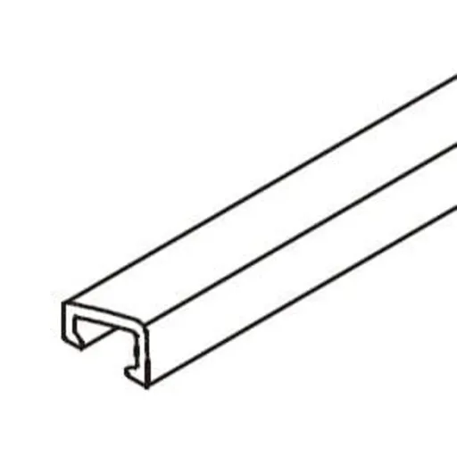 Náhradný diel spodný profil SAT TEX BB čierna NDSATTEXQBBC2480