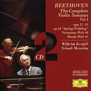 Yehudi Menuhin and Wilhelm Kempff, MENUHIN YEHUDI AND WILHELM KEMPFF - BEETHOVEN:COMPLETE VIOLIN SONATAS VOL.1 CD, CD