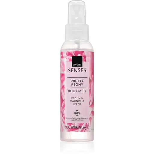 Avon Senses Pretty Peony & Magnolia osviežujúci telový sprej 100 ml