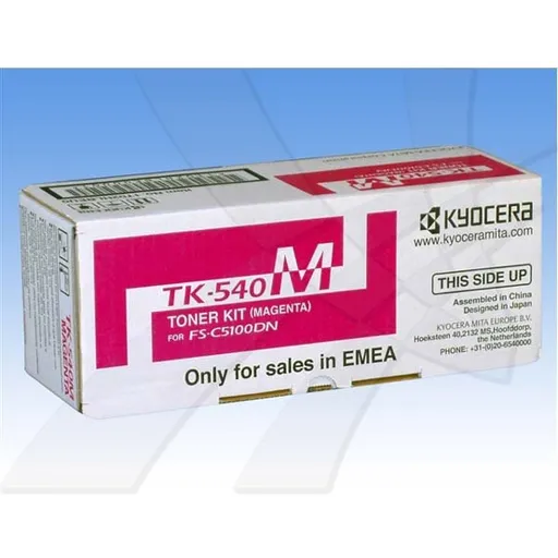 KYOCERA TK540M - originálny toner, purpurový, 4000 strán
